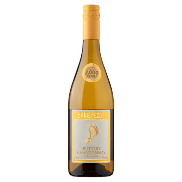 Barefoot Buttery Chardonnay White Wine 750ml