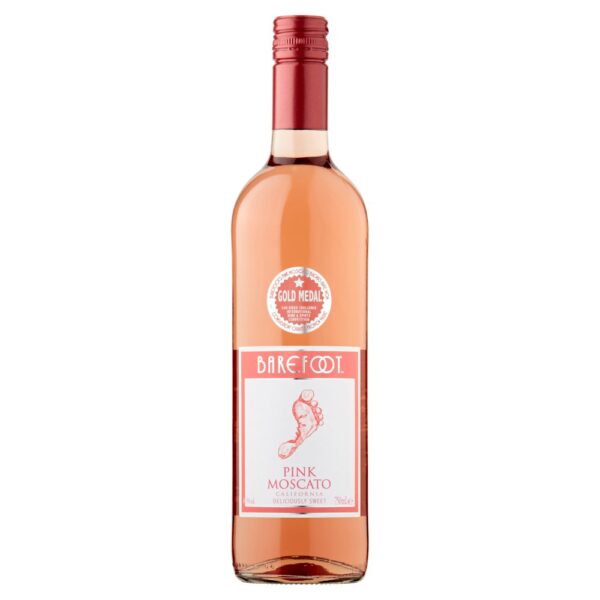 Barefoot Pink Moscato Rose Wine 750ml