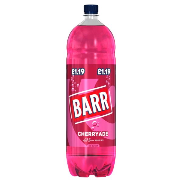 Barr Cherryade Soft Drink Bottle 2L