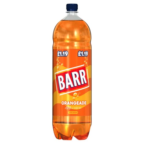 Barr Orangeade Soft Drink Bottle 2L