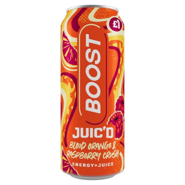 Boost Juic'd Blood Orange & Raspberry Crush 500ml