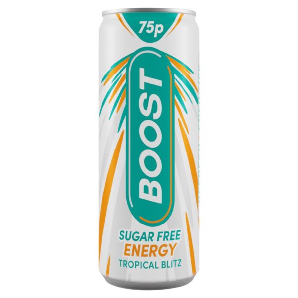 Boost Sugar Free Energy Tropical Blitz 250ml