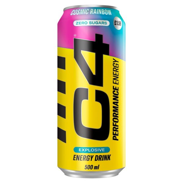 C4 Performance Energy Cosmic Rainbow Energy Drink 500ml