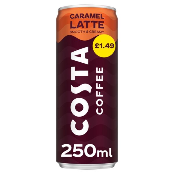 Costa Coffee Caramel Latte 250ml