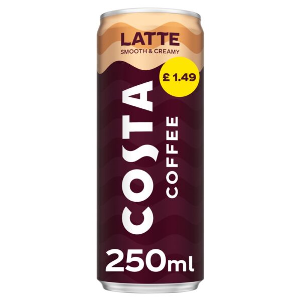 Costa Coffee Latte Iced Coffee 250ml