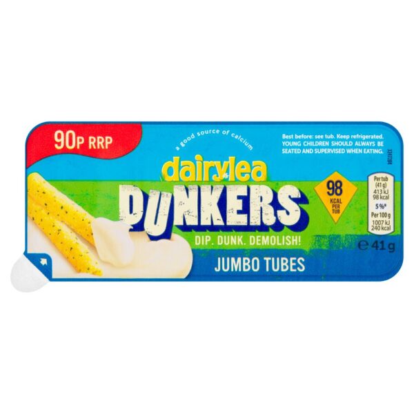 Dairylea Dunkers Jumbo Tubes Cheese Snack