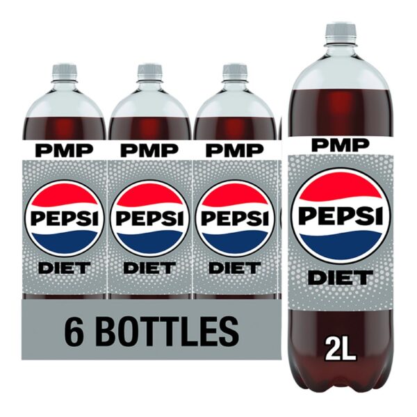 Diet Pepsi Cola Bottle 2L