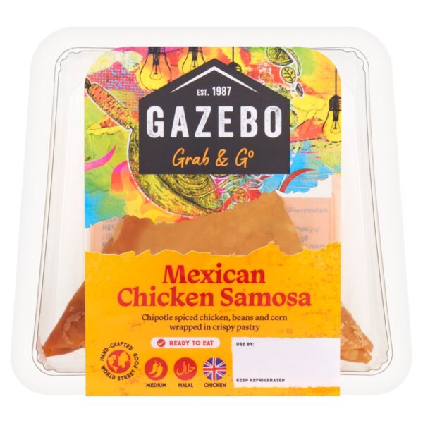 Gazebo Grab & Go Mexican Chicken Samosa 100g