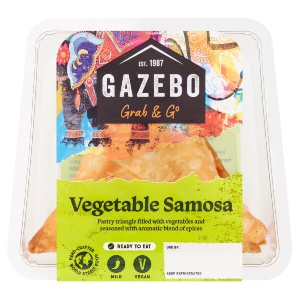 Gazebo Grab & Go Vegetable Samosa 100g