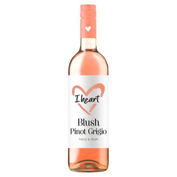 I Heart Blush Pinot Grigio 75cl