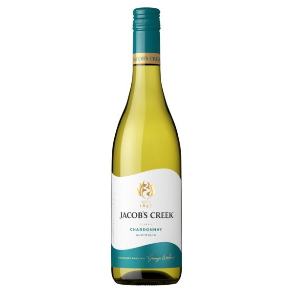 Jacob's Creek Chardonnay White Wine, 75cl