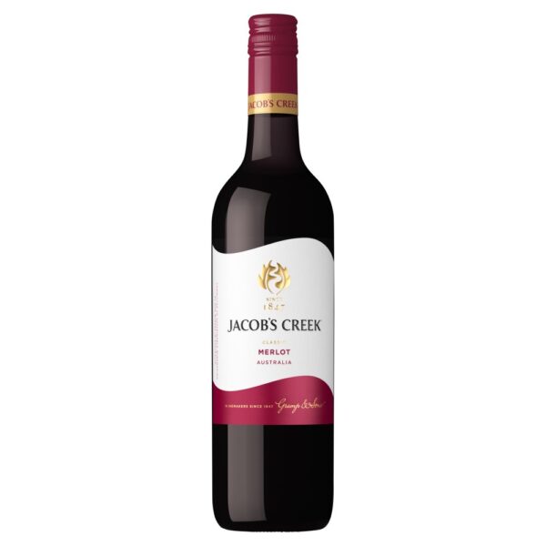 Jacob's Creek Merlot Red Wine 75cl