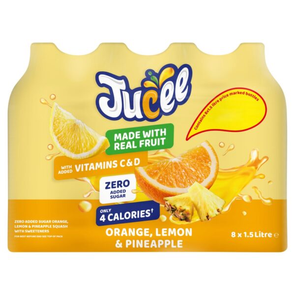 Jucee Orange Lemon & Pineapple 1.5L