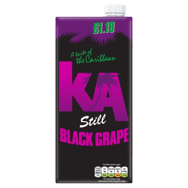 KA Still Black Grape 1L