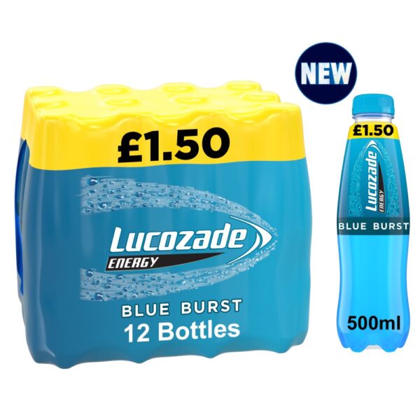 Lucozade Energy Drink Blue Burst 500ml