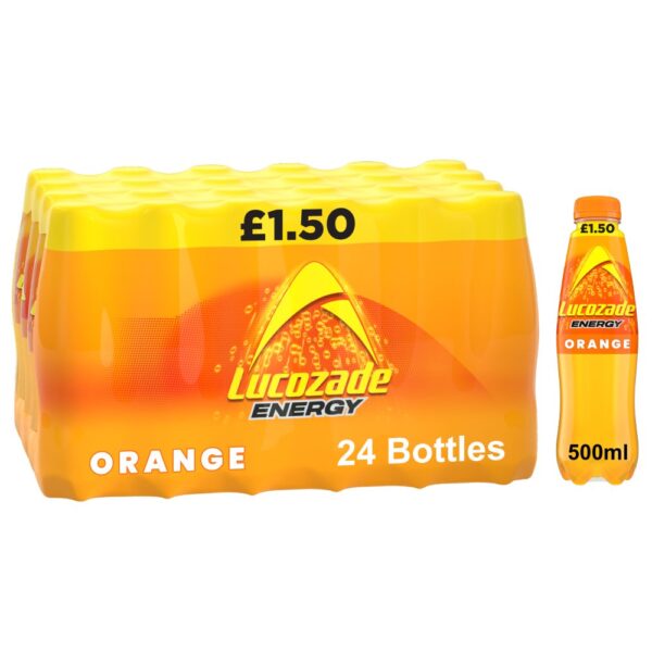 Lucozade Energy Drink Orange 500ml