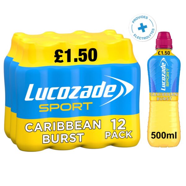 Lucozade Sport Drink Caribbean Burst 500ml