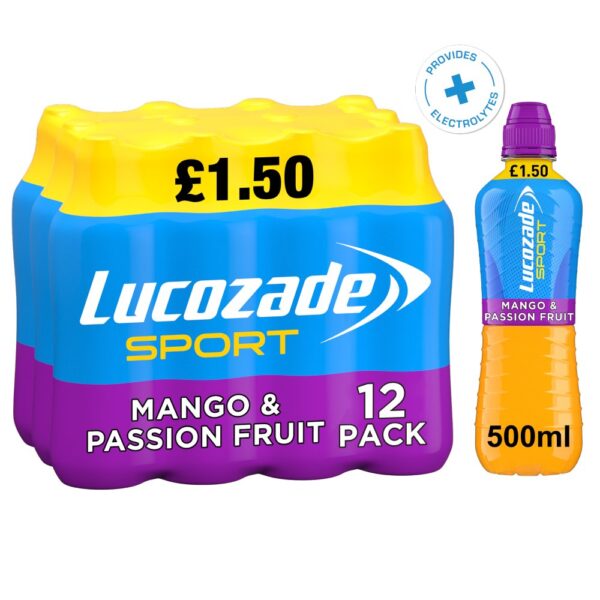 Lucozade Sport Drink Mango & Passion Fruit 500ml