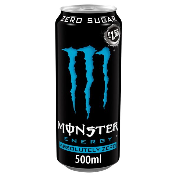 Monster Energy Drink Absolutely Zero Sugar 500ml