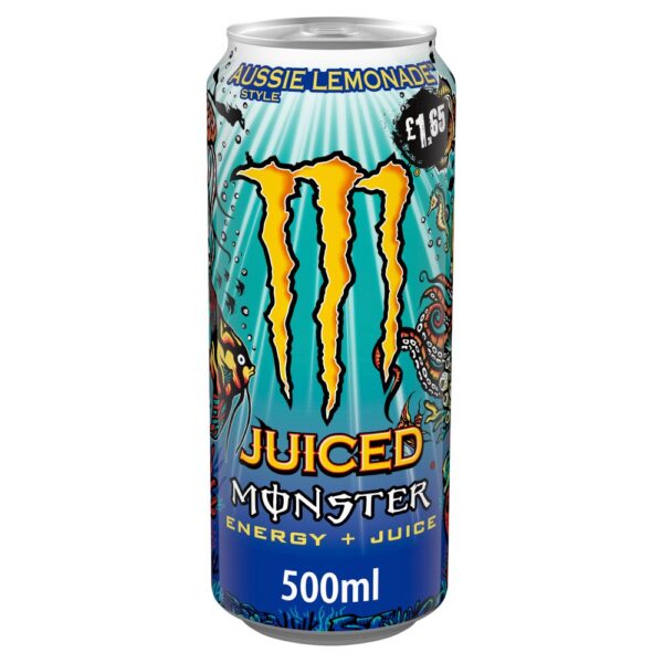 Monster Energy Drink Aussie Style Lemonade 500ml