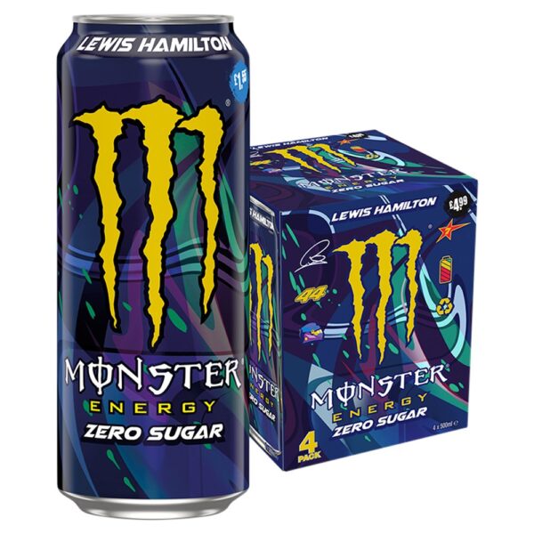 Monster Energy Drink Lewis Hamilton Zero Sugar 500ml