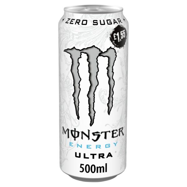 Monster Energy Drink Ultra Zero Sugar  500ml