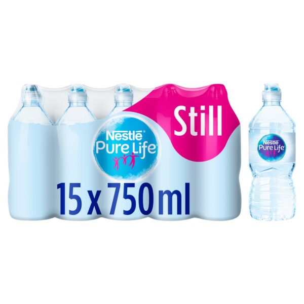 Nestle Pure Life Still Spring Water Sports Cap 750ml