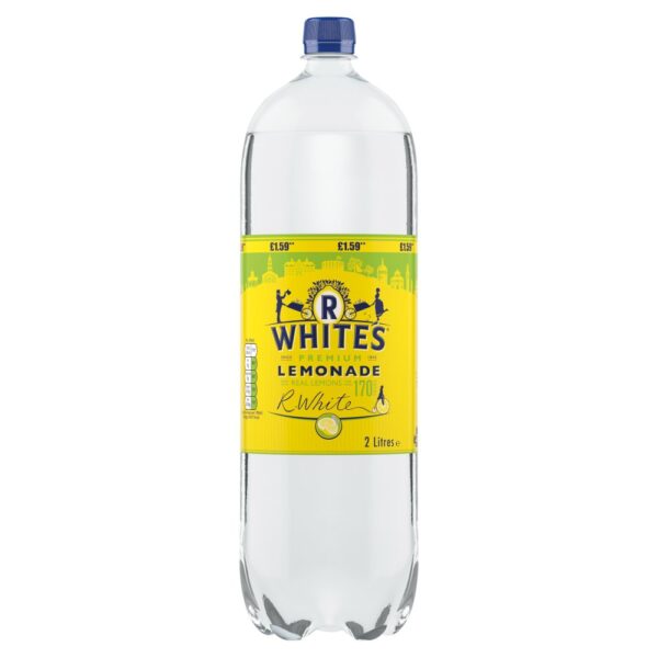 R White's Premium Lemonade 2L