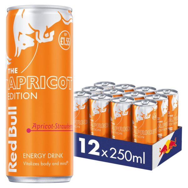 Red Bull Energy Drink Apricot Edition 250ml