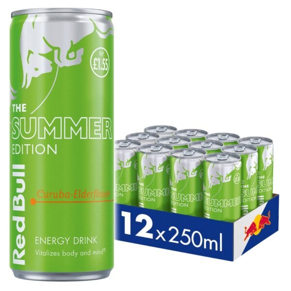 Red Bull Energy Drink Summer Edition Curuba-Elderflower 250ml