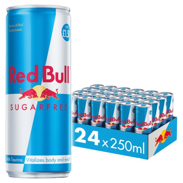 Red Bull Energy Drink Sugar Free 250ml