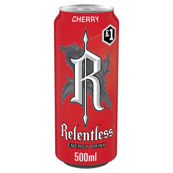 Relentless Cherry Energy Drink 500ml