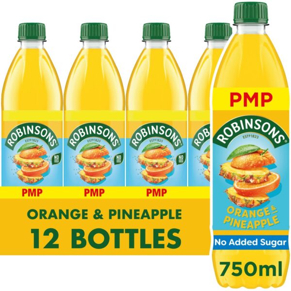 Robinsons Orange & Pineapple No Added Sugar Squash 750ml