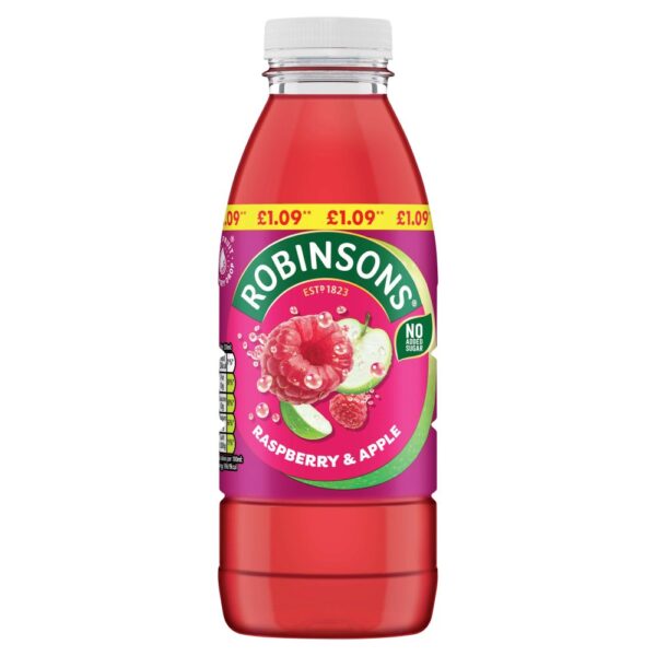 Robinsons Ready to Drink Raspberry & Apple Juice Drink 500ml