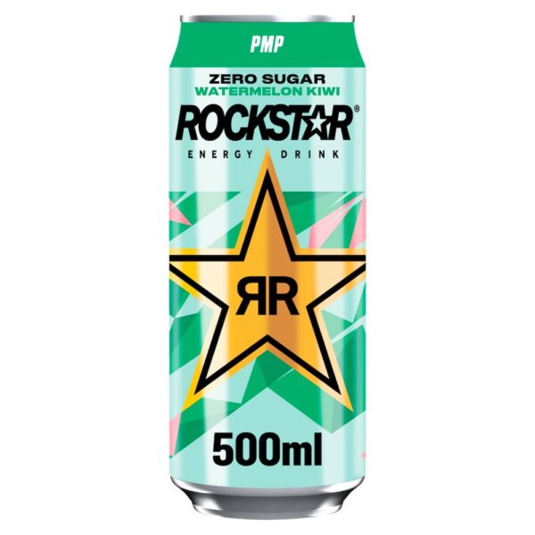 Rockstar Energy Drink Refresh Watermelon & Kiwi 500ml