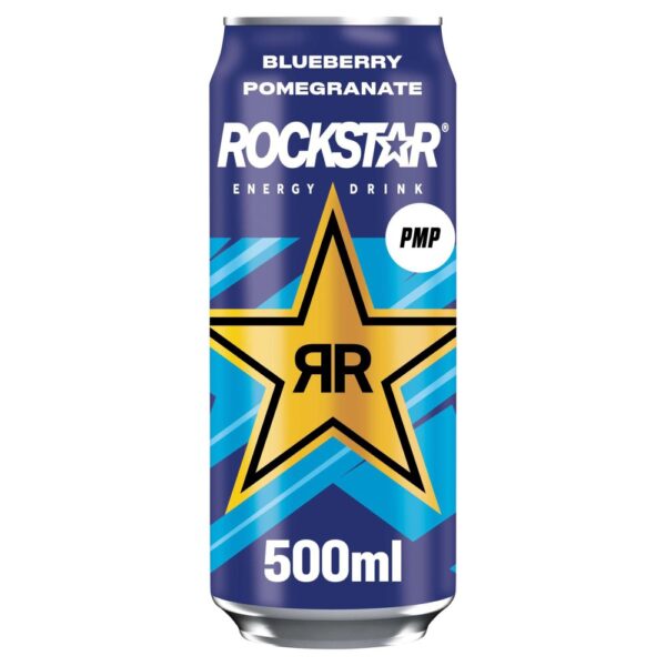 Rockstar Energy Drink Xdurance Blueberry Pomegranate Acai 500ml