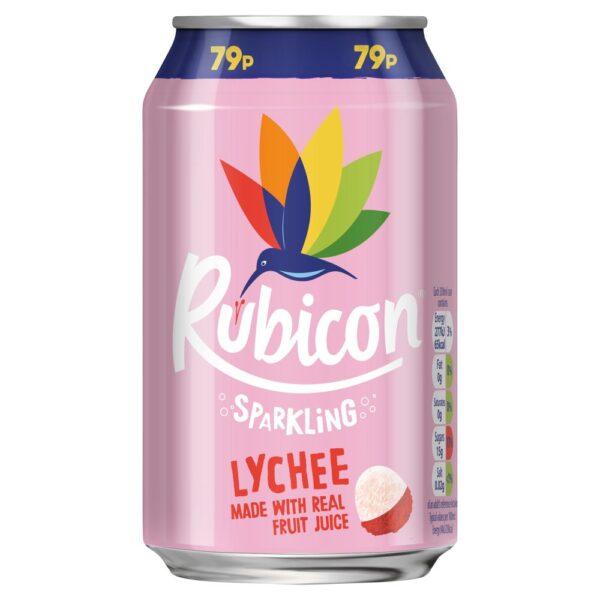 Rubicon Sparkling Lychee 330ml