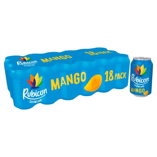 Rubicon Sparkling Mango Juice Soft Drink 330ml