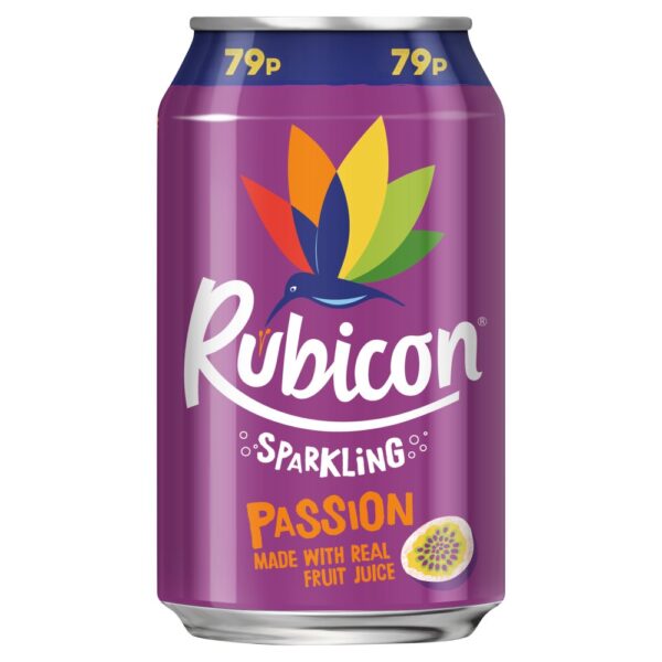 Rubicon Sparkling Passion 330ml