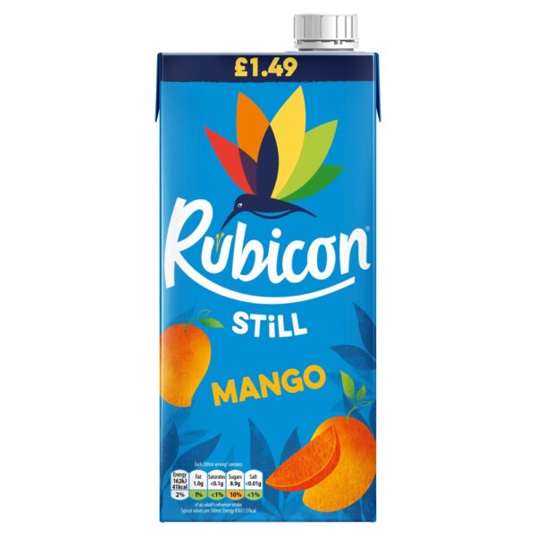 Rubicon Still Mango Juice Drink 1L