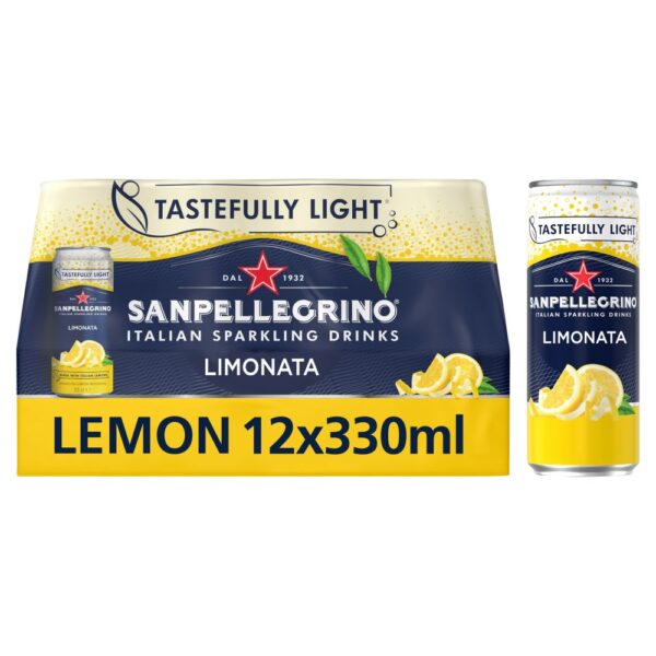 Sanpellegrino Sparkling Lemon Beverage 330ml