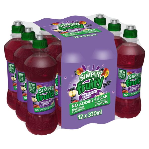 Simply Fruity Blackcurrant & Apple 330ml