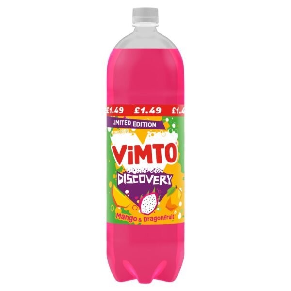 Vimto Discovery Mango & Dragonfruit 2L