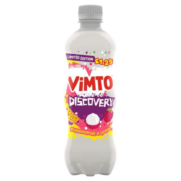 Vimto Discovery Passionfruit & Lychee 500ml