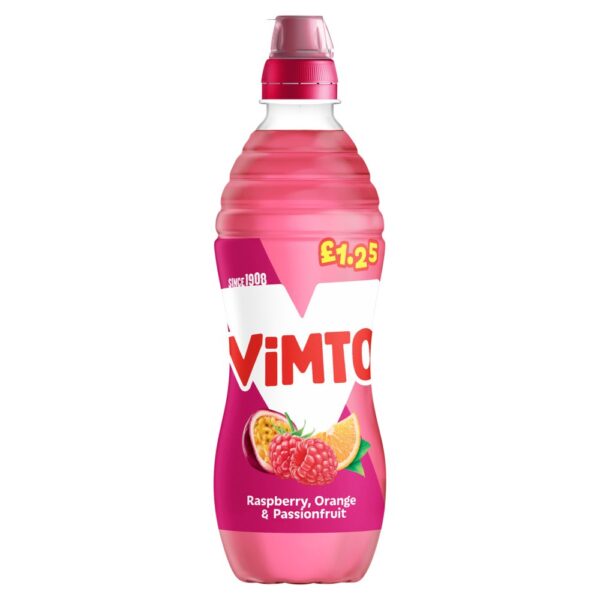 Vimto Raspberry Orange & Passionfruit 500ml