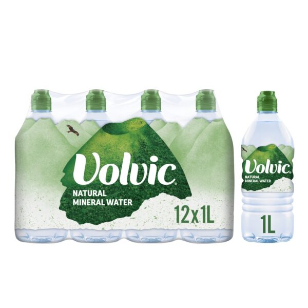 Volvic Natural Mineral Water 1L