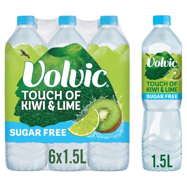 Volvic Touch of Kiwi & Lime 1.5L