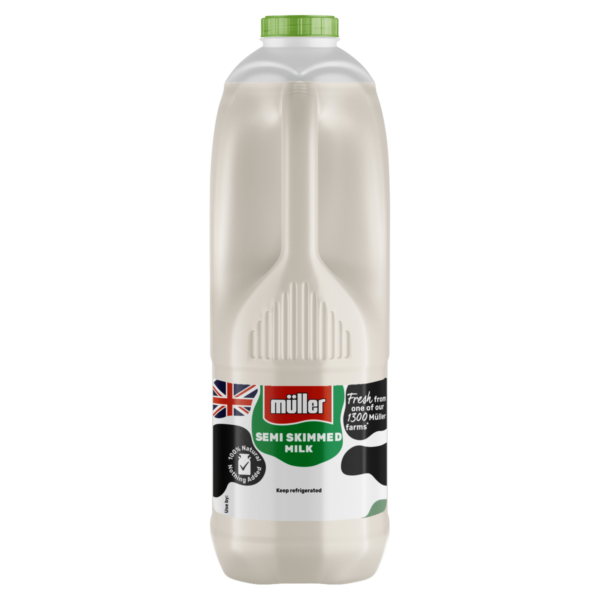 Muller Milk Semi-Skimmed 6 Pints/3.408 Litres