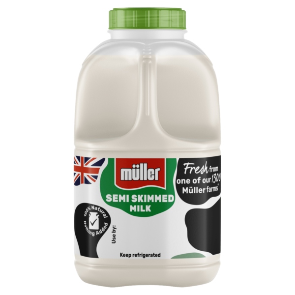 Muller Semi Skimmed Milk 568ml