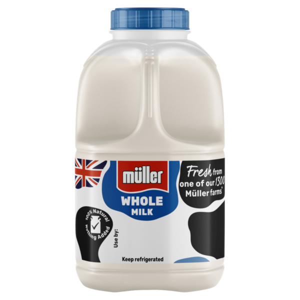 Muller Whole Milk 1 Pint 568ml